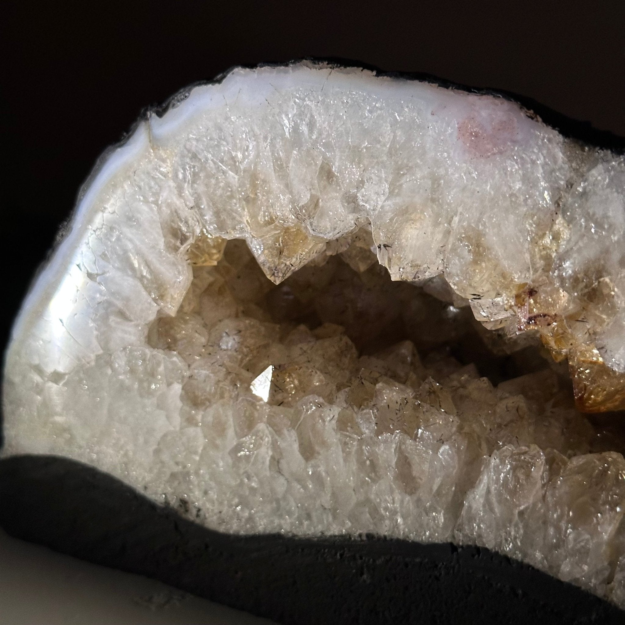 Standard Plus Quality Citrine Cathedral, 9.3 lbs & 4.8" Tall 5603 - 0351 - Brazil GemsBrazil GemsStandard Plus Quality Citrine Cathedral, 9.3 lbs & 4.8" Tall 5603 - 0351Cathedrals5603 - 0351