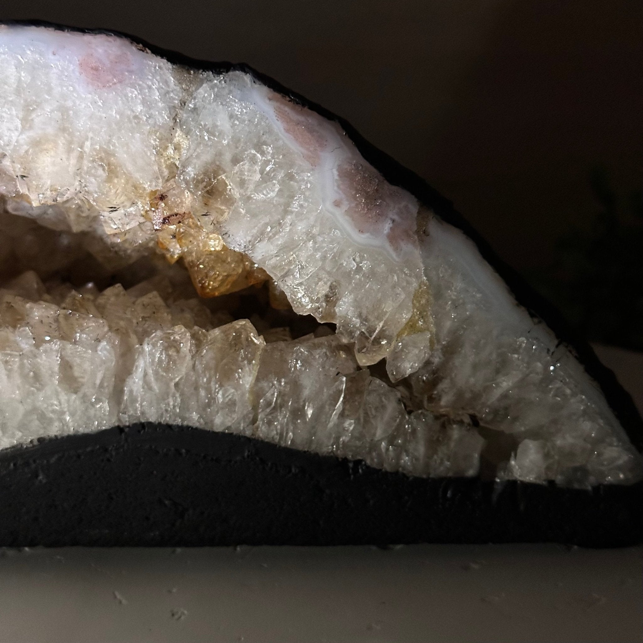 Standard Plus Quality Citrine Cathedral, 9.3 lbs & 4.8" Tall 5603 - 0351 - Brazil GemsBrazil GemsStandard Plus Quality Citrine Cathedral, 9.3 lbs & 4.8" Tall 5603 - 0351Cathedrals5603 - 0351