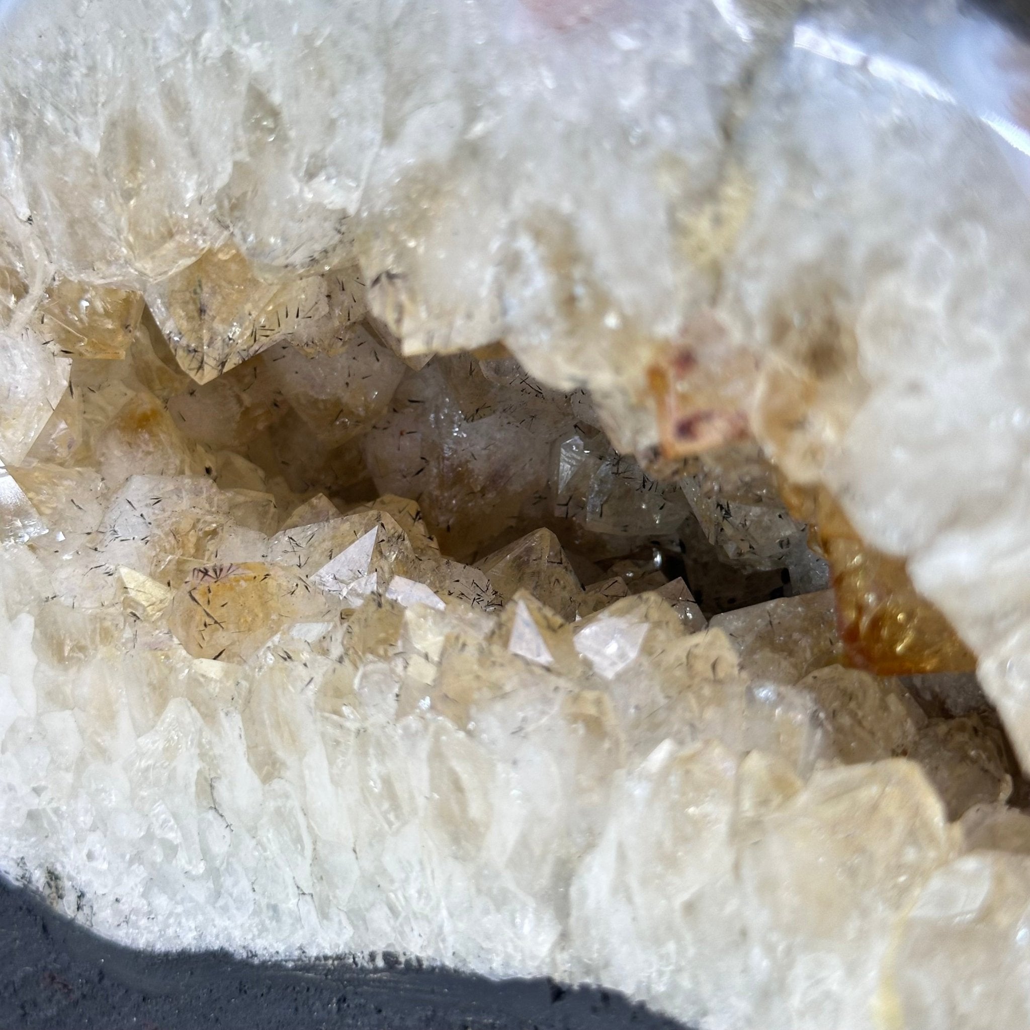 Standard Plus Quality Citrine Cathedral, 9.3 lbs & 4.8" Tall 5603 - 0351 - Brazil GemsBrazil GemsStandard Plus Quality Citrine Cathedral, 9.3 lbs & 4.8" Tall 5603 - 0351Cathedrals5603 - 0351