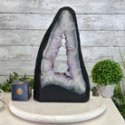 Standard Plus Quality Open 2 - Sided Amethyst Cathedral 15.8 lbs & 14" Tall #5605 - 0167 - Brazil GemsBrazil GemsStandard Plus Quality Open 2 - Sided Amethyst Cathedral 15.8 lbs & 14" Tall #5605 - 0167Open 2 - Sided Cathedrals5605 - 0167