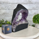 Standard Plus Quality Open 2 - Sided Amethyst Cathedral 7.3 lbs & 9.7" Tall #5605 - 0158 - Brazil GemsBrazil GemsStandard Plus Quality Open 2 - Sided Amethyst Cathedral 7.3 lbs & 9.7" Tall #5605 - 0158Open 2 - Sided Cathedrals5605 - 0158