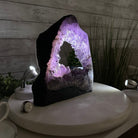 Standard Plus Quality Open 2 - Sided Amethyst Cathedral 7.3 lbs & 9.7" Tall #5605 - 0158 - Brazil GemsBrazil GemsStandard Plus Quality Open 2 - Sided Amethyst Cathedral 7.3 lbs & 9.7" Tall #5605 - 0158Open 2 - Sided Cathedrals5605 - 0158