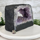 Standard Plus Quality Open 2-Sided Brazilian Amethyst Cathedral, 18.7 lbs, 7.6" tall, Model #5605-0126 by Brazil Gems - Brazil GemsBrazil GemsStandard Plus Quality Open 2-Sided Brazilian Amethyst Cathedral, 18.7 lbs, 7.6" tall, Model #5605-0126 by Brazil GemsOpen 2-Sided Cathedrals5605-0126