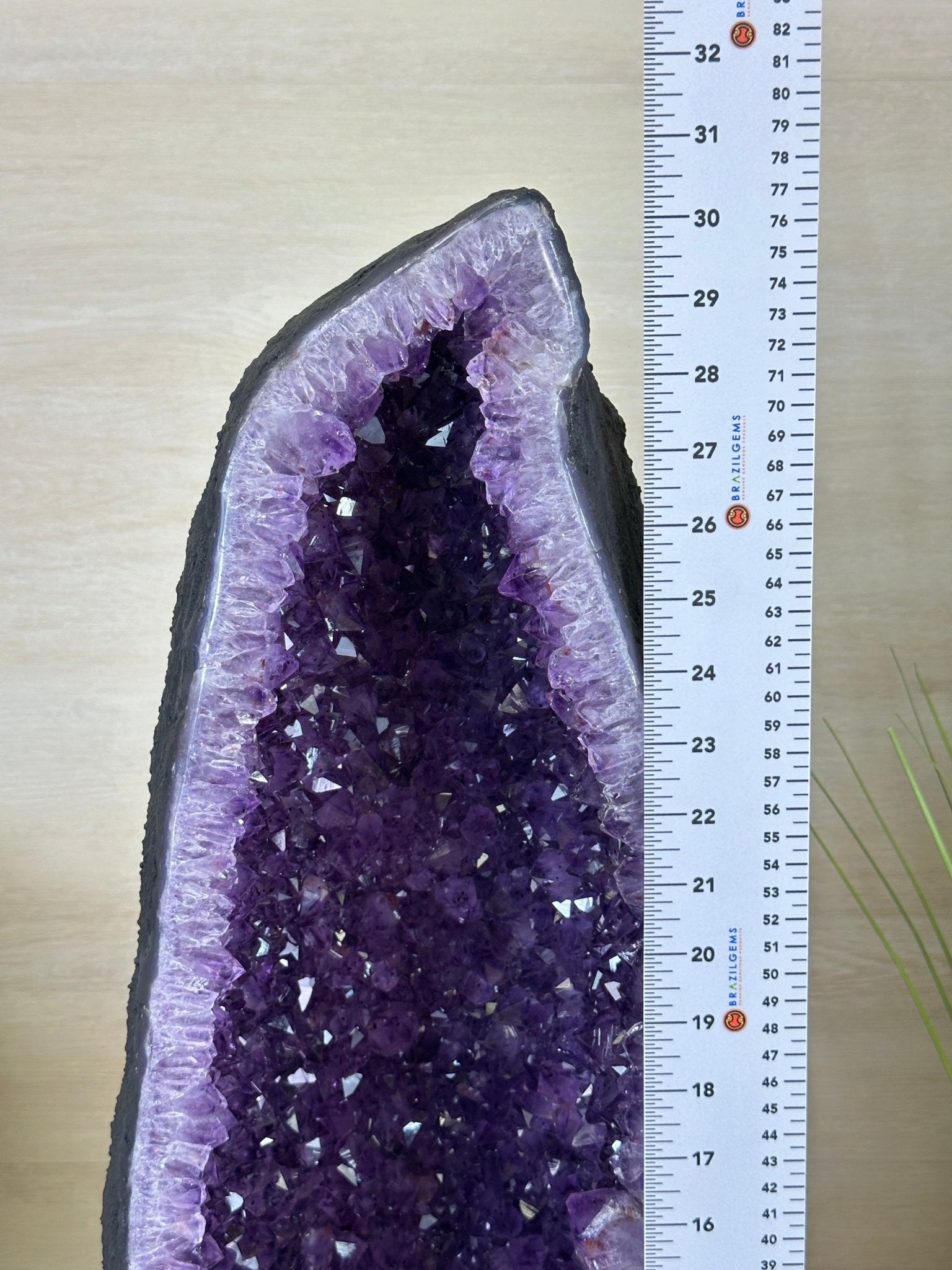 Super Quality Amethyst Cathedral, 110.3 lbs & 30.4 Inches Tall #5601 - 1494 - Brazil GemsBrazil GemsSuper Quality Amethyst Cathedral, 110.3 lbs & 30.4 Inches Tall #5601 - 1494Cathedrals5601 - 1494