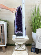 Super Quality Amethyst Cathedral, 110.3 lbs & 30.4 Inches Tall #5601 - 1494 - Brazil GemsBrazil GemsSuper Quality Amethyst Cathedral, 110.3 lbs & 30.4 Inches Tall #5601 - 1494Cathedrals5601 - 1494