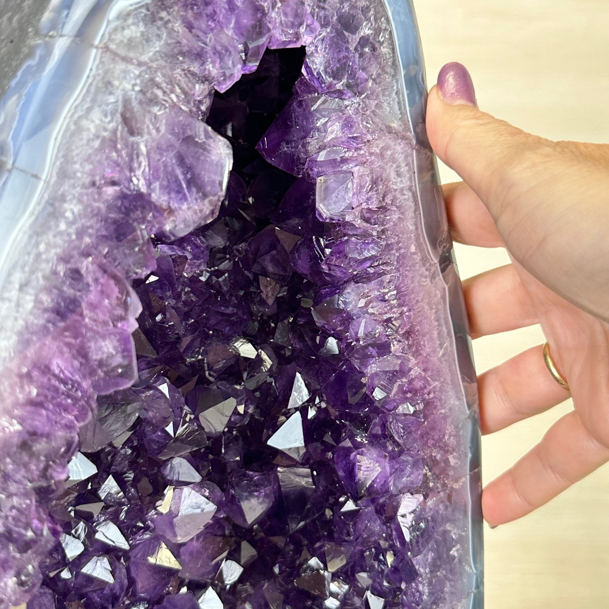 Super Quality Amethyst Cathedral, 59.4 lbs & 26.6" Tall #5601 - 1470 - Brazil GemsBrazil GemsSuper Quality Amethyst Cathedral, 59.4 lbs & 26.6" Tall #5601 - 1470Cathedrals5601 - 1470