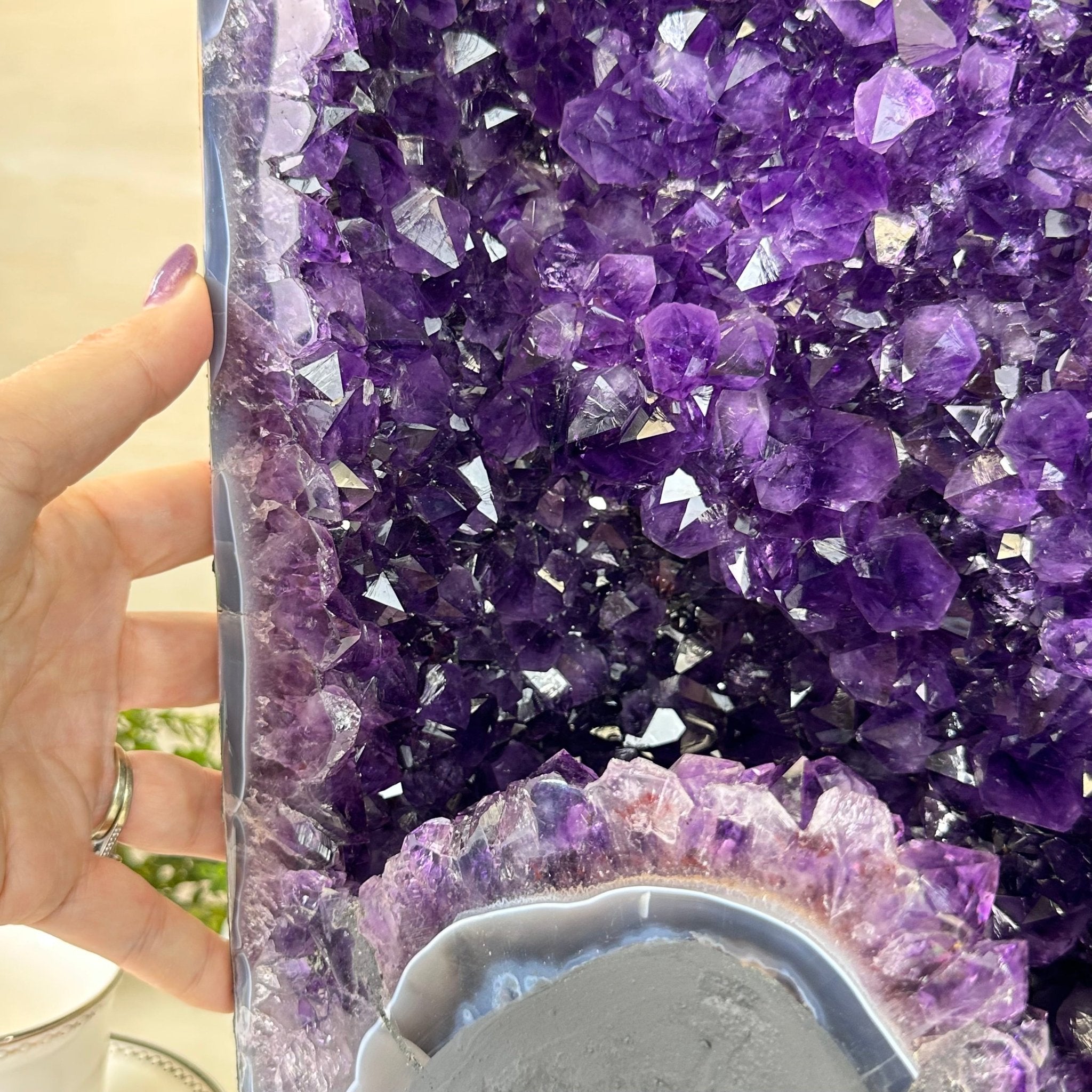 Super Quality Amethyst Cathedral, 59.4 lbs & 26.6" Tall #5601 - 1470 - Brazil GemsBrazil GemsSuper Quality Amethyst Cathedral, 59.4 lbs & 26.6" Tall #5601 - 1470Cathedrals5601 - 1470