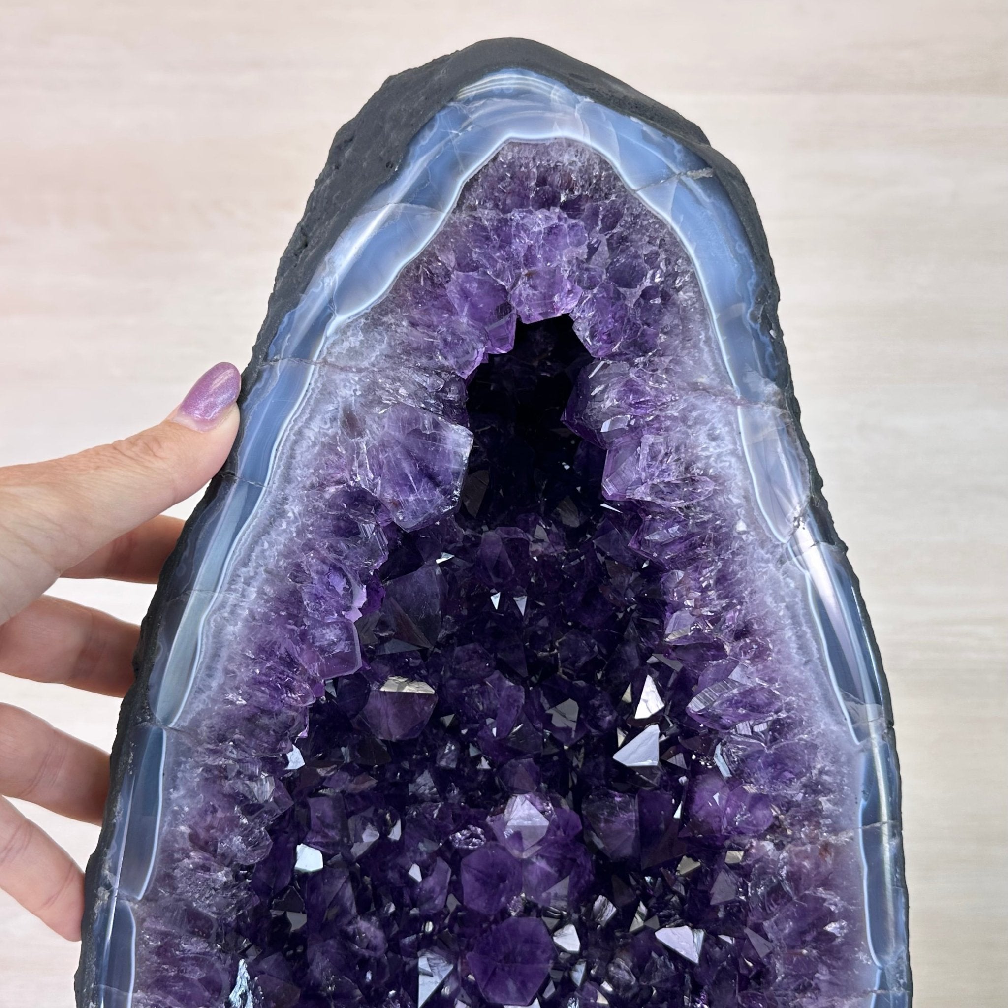 Super Quality Amethyst Cathedral, 59.4 lbs & 26.6" Tall #5601 - 1470 - Brazil GemsBrazil GemsSuper Quality Amethyst Cathedral, 59.4 lbs & 26.6" Tall #5601 - 1470Cathedrals5601 - 1470