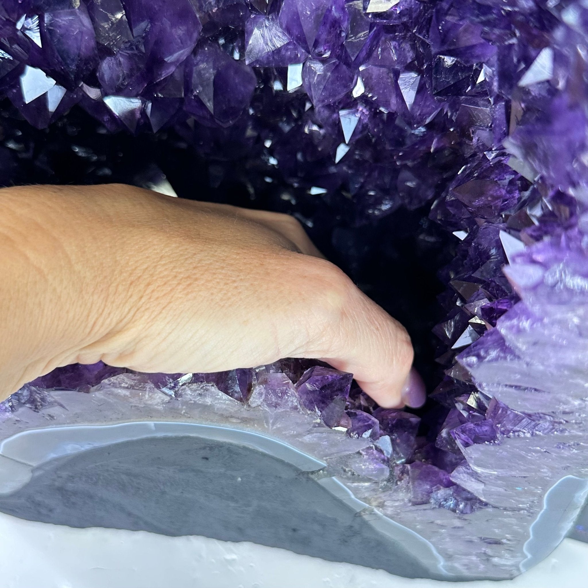 Super Quality Amethyst Cathedral, 59.4 lbs & 26.6" Tall #5601 - 1470 - Brazil GemsBrazil GemsSuper Quality Amethyst Cathedral, 59.4 lbs & 26.6" Tall #5601 - 1470Cathedrals5601 - 1470