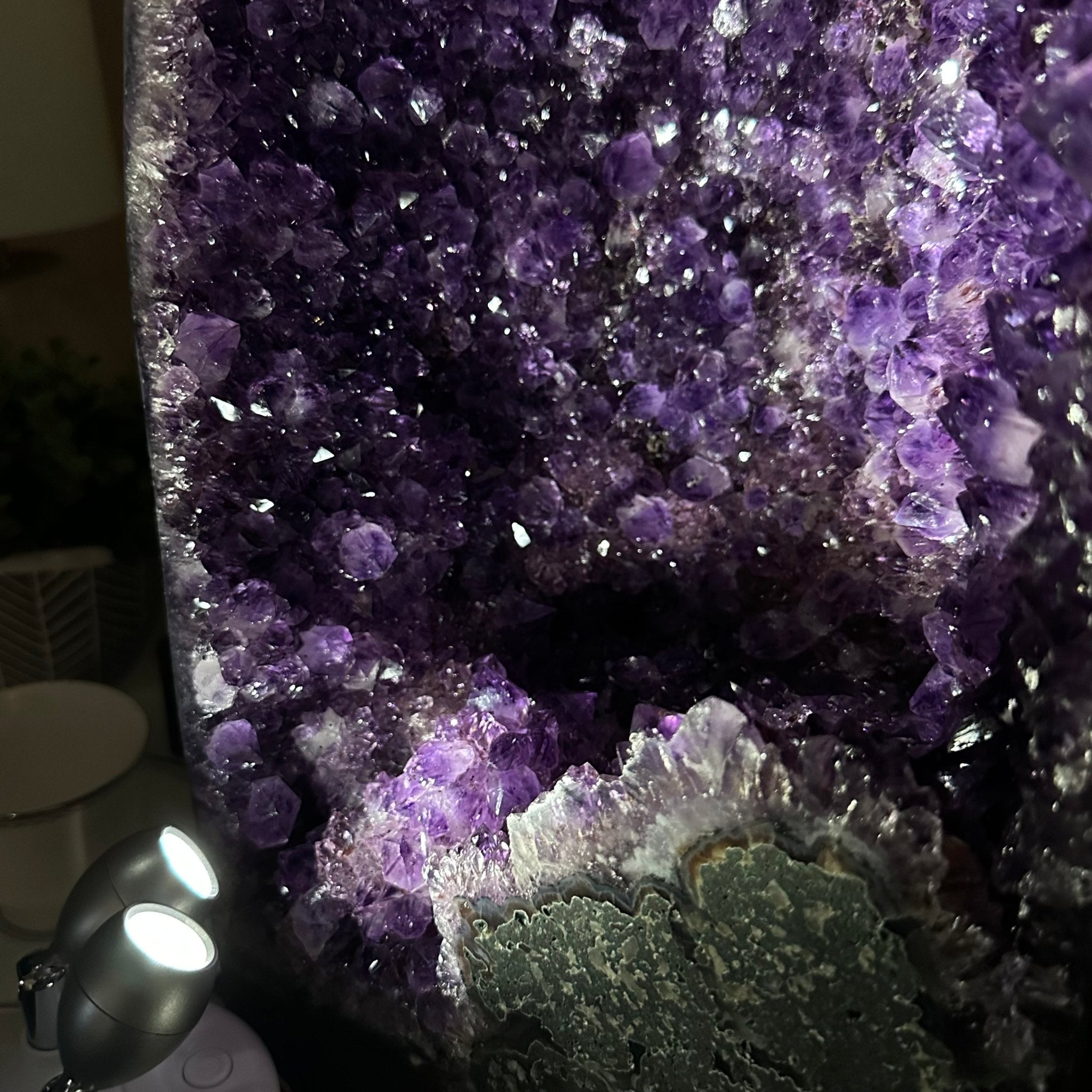 Super Quality Amethyst Cathedral, 86.4 lbs & 33.5" Tall #5601 - 1471 - Brazil GemsBrazil GemsSuper Quality Amethyst Cathedral, 86.4 lbs & 33.5" Tall #5601 - 1471Cathedrals5601 - 1471