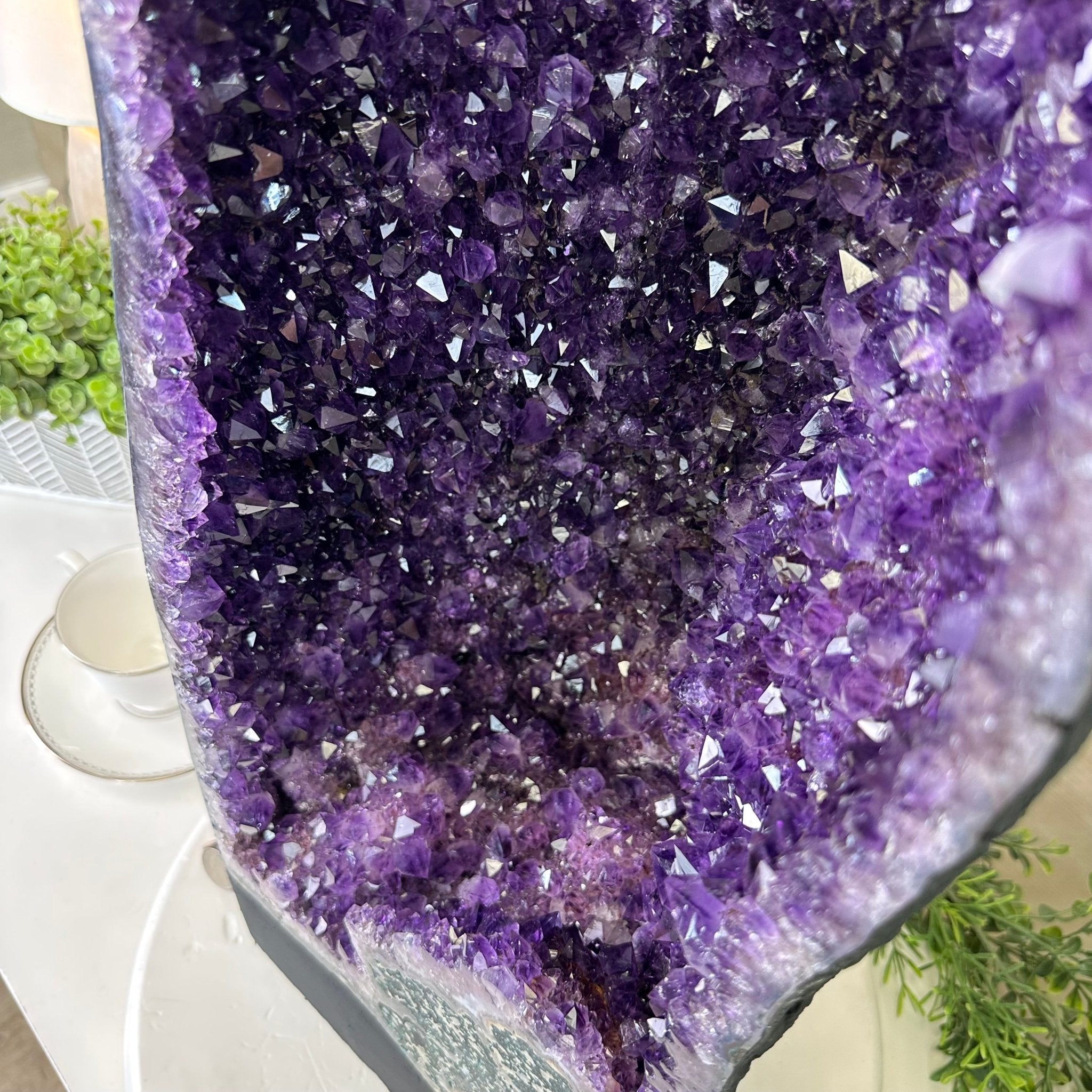 Super Quality Amethyst Cathedral, 86.4 lbs & 33.5" Tall #5601 - 1471 - Brazil GemsBrazil GemsSuper Quality Amethyst Cathedral, 86.4 lbs & 33.5" Tall #5601 - 1471Cathedrals5601 - 1471