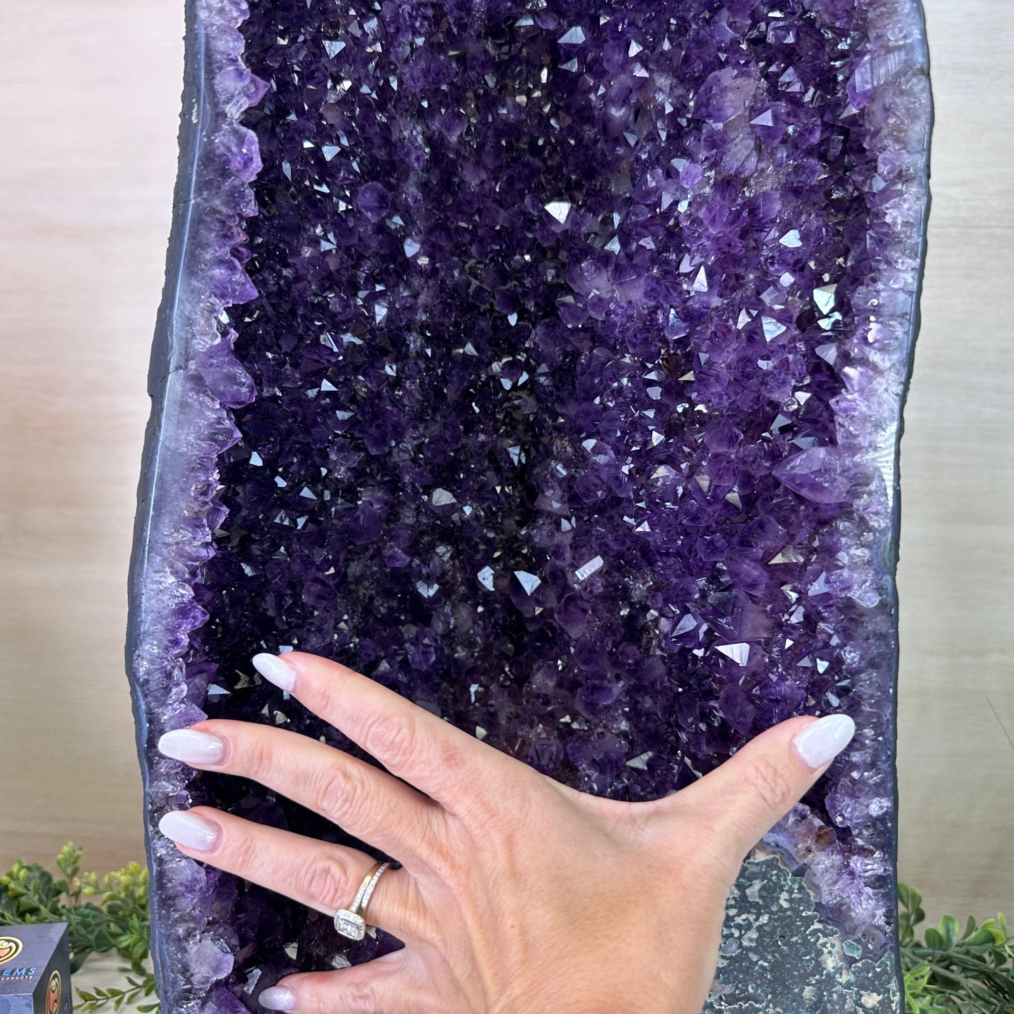 Super Quality Amethyst Cathedral, 86.4 lbs & 33.5" Tall #5601 - 1471 - Brazil GemsBrazil GemsSuper Quality Amethyst Cathedral, 86.4 lbs & 33.5" Tall #5601 - 1471Cathedrals5601 - 1471