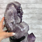 Super Quality Amethyst Cluster on a Metal Base, 76 lbs & 24.1" Tall #5491 - 0161 - Brazil GemsBrazil GemsSuper Quality Amethyst Cluster on a Metal Base, 76 lbs & 24.1" Tall #5491 - 0161Clusters on Fixed Bases5491 - 0161