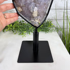 Super Quality Amethyst Freeform Crystal on Rotating Stand, 5.7 lbs & 22.3" tall #5492-0026 by Brazil Gems - Brazil GemsBrazil GemsSuper Quality Amethyst Freeform Crystal on Rotating Stand, 5.7 lbs & 22.3" tall #5492-0026 by Brazil GemsClusters on Rotating Bases5492-0026