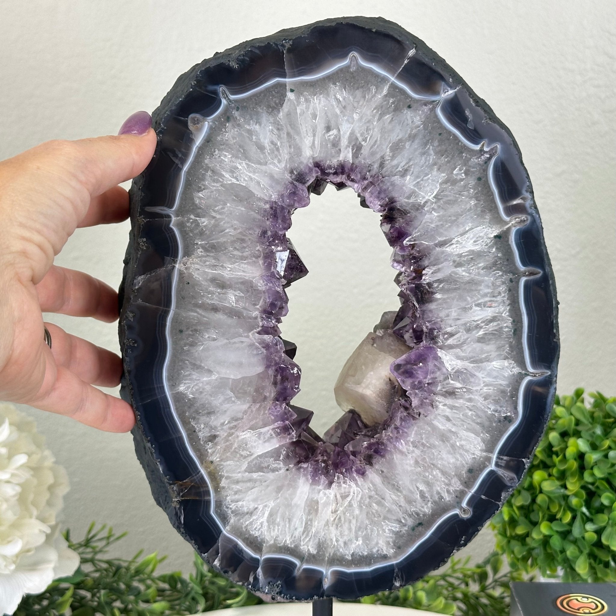 Super Quality Amethyst Portal, 11.4 lbs & 13.8" Tall #5606 - 0122 - Brazil GemsBrazil GemsSuper Quality Amethyst Portal, 11.4 lbs & 13.8" Tall #5606 - 0122Portals on Fixed Bases5606 - 0122