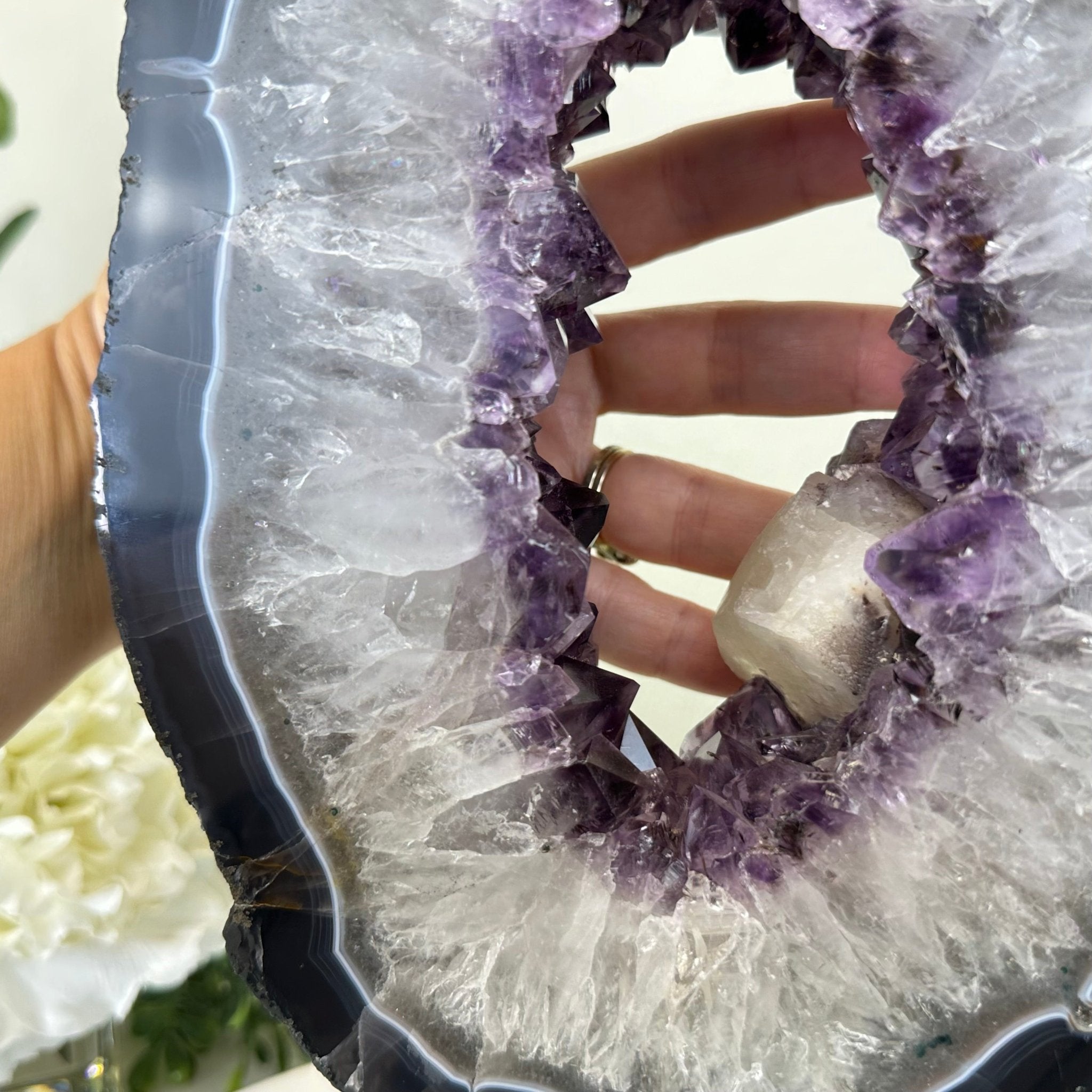 Super Quality Amethyst Portal, 11.4 lbs & 13.8" Tall #5606 - 0122 - Brazil GemsBrazil GemsSuper Quality Amethyst Portal, 11.4 lbs & 13.8" Tall #5606 - 0122Portals on Fixed Bases5606 - 0122