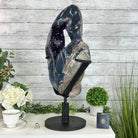 Super Quality Amethyst Portal, Rotating Stand, 32.4 lbs & 24.5" Tall #5604 - 0134 - Brazil GemsBrazil GemsSuper Quality Amethyst Portal, Rotating Stand, 32.4 lbs & 24.5" Tall #5604 - 0134Portals on Rotating Bases5604 - 0134