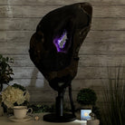 Super Quality Amethyst Portal, Rotating Stand, 47.7 lbs & 28.6" Tall #5604 - 0135 - Brazil GemsBrazil GemsSuper Quality Amethyst Portal, Rotating Stand, 47.7 lbs & 28.6" Tall #5604 - 0135Portals on Rotating Bases5604 - 0135