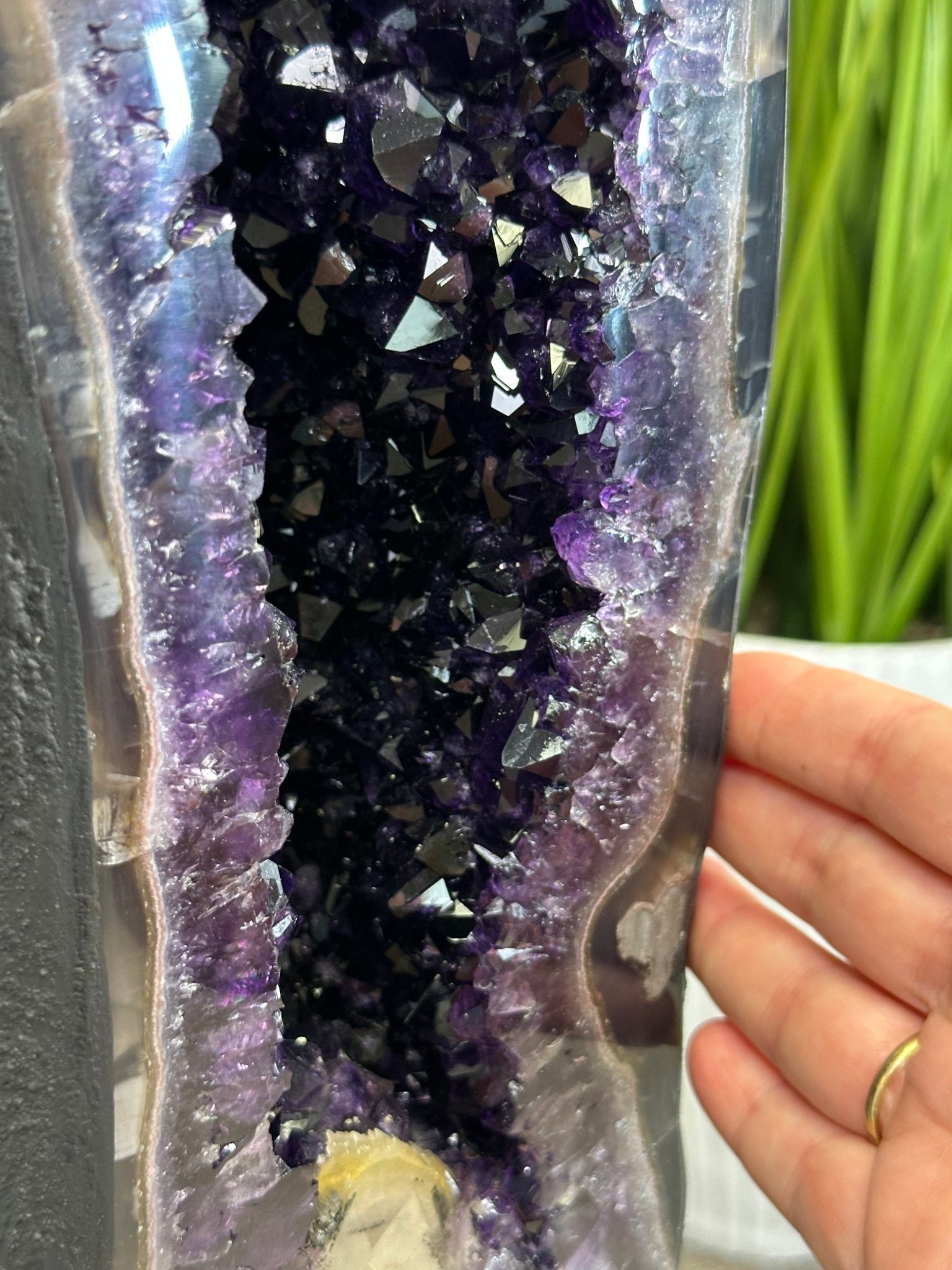 Super Quality Brazilian Amethyst Cathedral, 101.4 lbs & 3 Feet 2 Inches Tall #5601 - 1487 - Brazil GemsBrazil GemsSuper Quality Brazilian Amethyst Cathedral, 101.4 lbs & 3 Feet 2 Inches Tall #5601 - 1487Cathedrals5601 - 1487