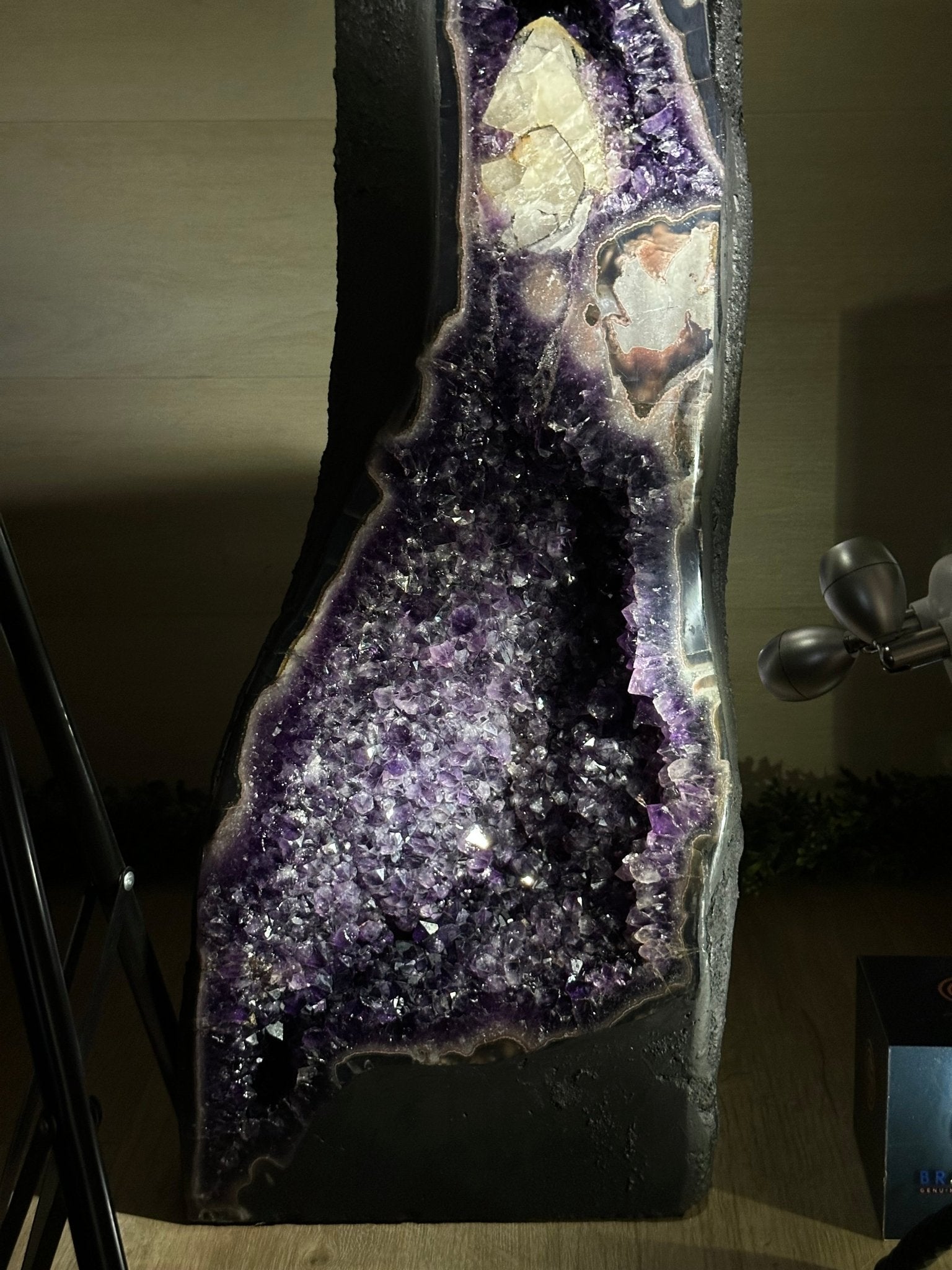 Super Quality Brazilian Amethyst Cathedral, 101.4 lbs & 3 Feet 2 Inches Tall #5601 - 1487 - Brazil GemsBrazil GemsSuper Quality Brazilian Amethyst Cathedral, 101.4 lbs & 3 Feet 2 Inches Tall #5601 - 1487Cathedrals5601 - 1487