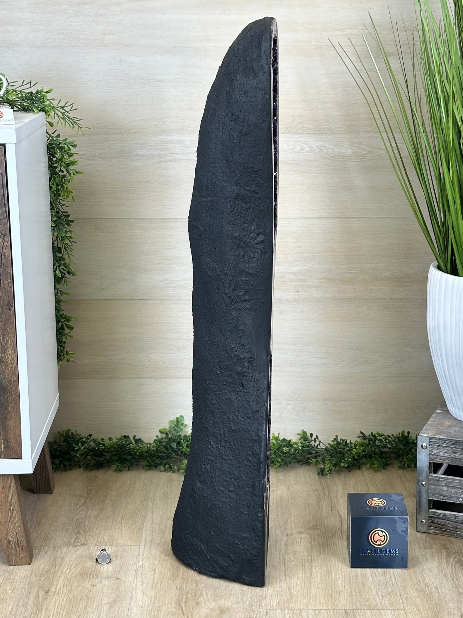 Super Quality Brazilian Amethyst Cathedral, 101.4 lbs & 3 Feet 2 Inches Tall #5601 - 1487 - Brazil GemsBrazil GemsSuper Quality Brazilian Amethyst Cathedral, 101.4 lbs & 3 Feet 2 Inches Tall #5601 - 1487Cathedrals5601 - 1487