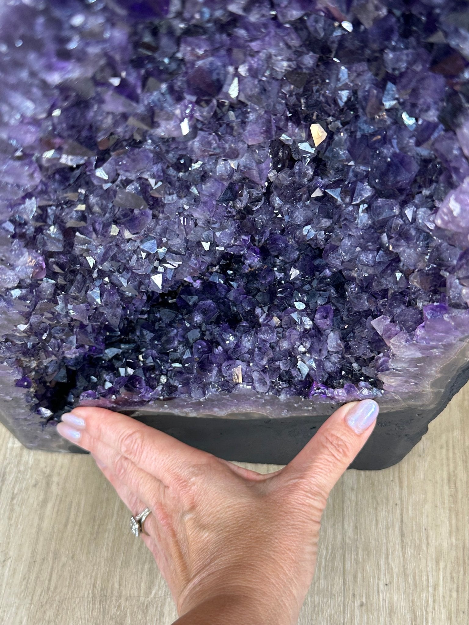 Super Quality Brazilian Amethyst Cathedral, 101.4 lbs & 3 Feet 2 Inches Tall #5601 - 1487 - Brazil GemsBrazil GemsSuper Quality Brazilian Amethyst Cathedral, 101.4 lbs & 3 Feet 2 Inches Tall #5601 - 1487Cathedrals5601 - 1487