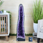 Super Quality Brazilian Amethyst Cathedral, 114.7 lbs & 41.8 Inches Tall #5601 - 1479 - Brazil GemsBrazil GemsSuper Quality Brazilian Amethyst Cathedral, 114.7 lbs & 41.8 Inches Tall #5601 - 1479Cathedrals5601 - 1479