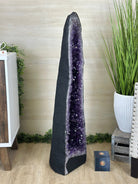 Super Quality Brazilian Amethyst Cathedral, 114.7 lbs & 41.8 Inches Tall #5601 - 1479 - Brazil GemsBrazil GemsSuper Quality Brazilian Amethyst Cathedral, 114.7 lbs & 41.8 Inches Tall #5601 - 1479Cathedrals5601 - 1479