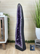 Super Quality Brazilian Amethyst Cathedral, 114.7 lbs & 41.8 Inches Tall #5601 - 1479 - Brazil GemsBrazil GemsSuper Quality Brazilian Amethyst Cathedral, 114.7 lbs & 41.8 Inches Tall #5601 - 1479Cathedrals5601 - 1479