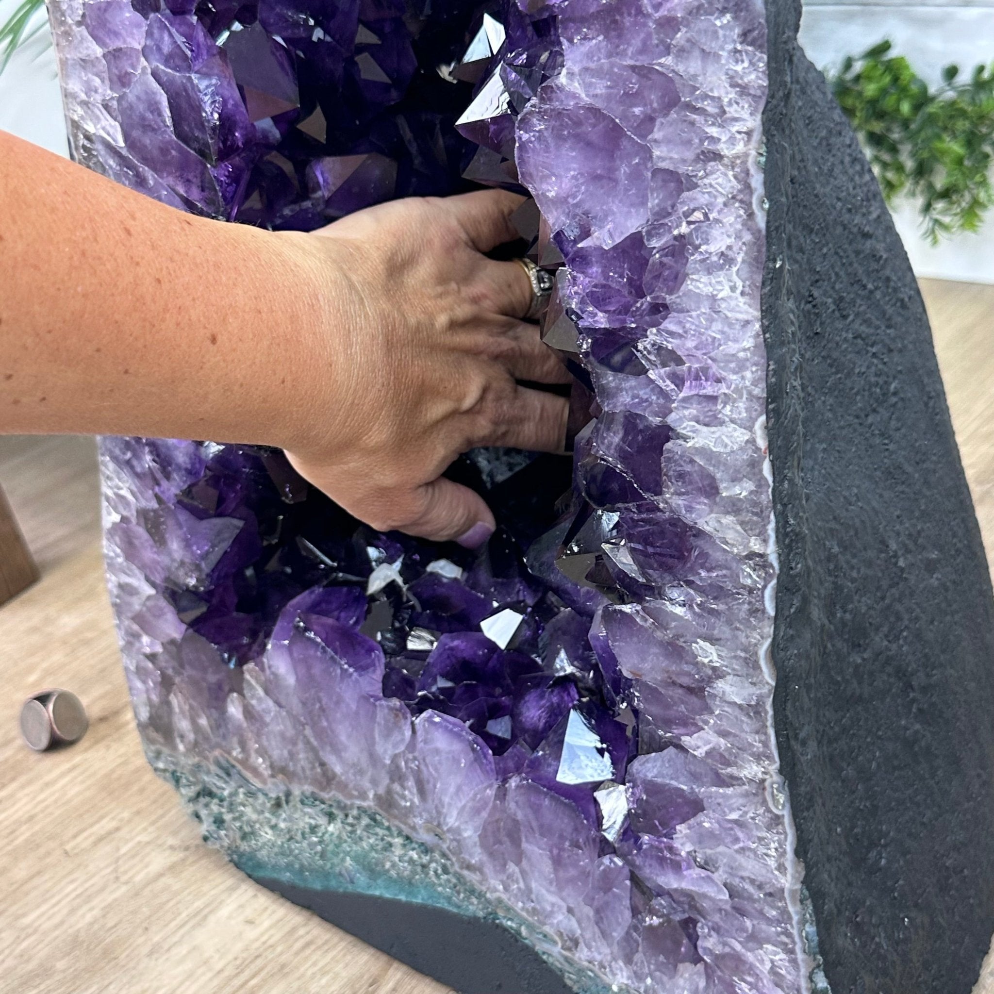 Super Quality Brazilian Amethyst Cathedral, 119.2 lbs & 26.1" Tall #5601 - 1329 - Brazil GemsBrazil GemsSuper Quality Brazilian Amethyst Cathedral, 119.2 lbs & 26.1" Tall #5601 - 1329Cathedrals5601 - 1329