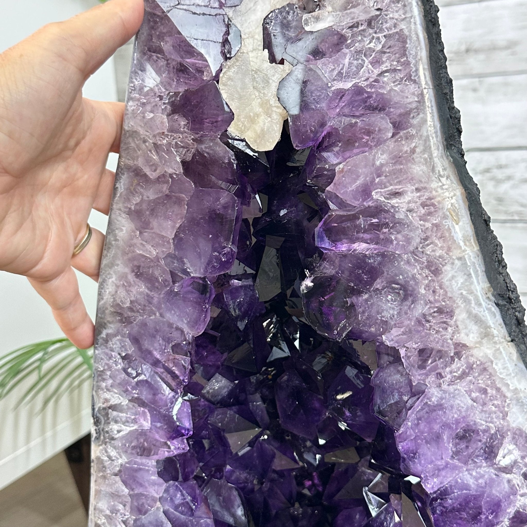 Super Quality Brazilian Amethyst Cathedral, 119.2 lbs & 26.1" Tall #5601 - 1329 - Brazil GemsBrazil GemsSuper Quality Brazilian Amethyst Cathedral, 119.2 lbs & 26.1" Tall #5601 - 1329Cathedrals5601 - 1329