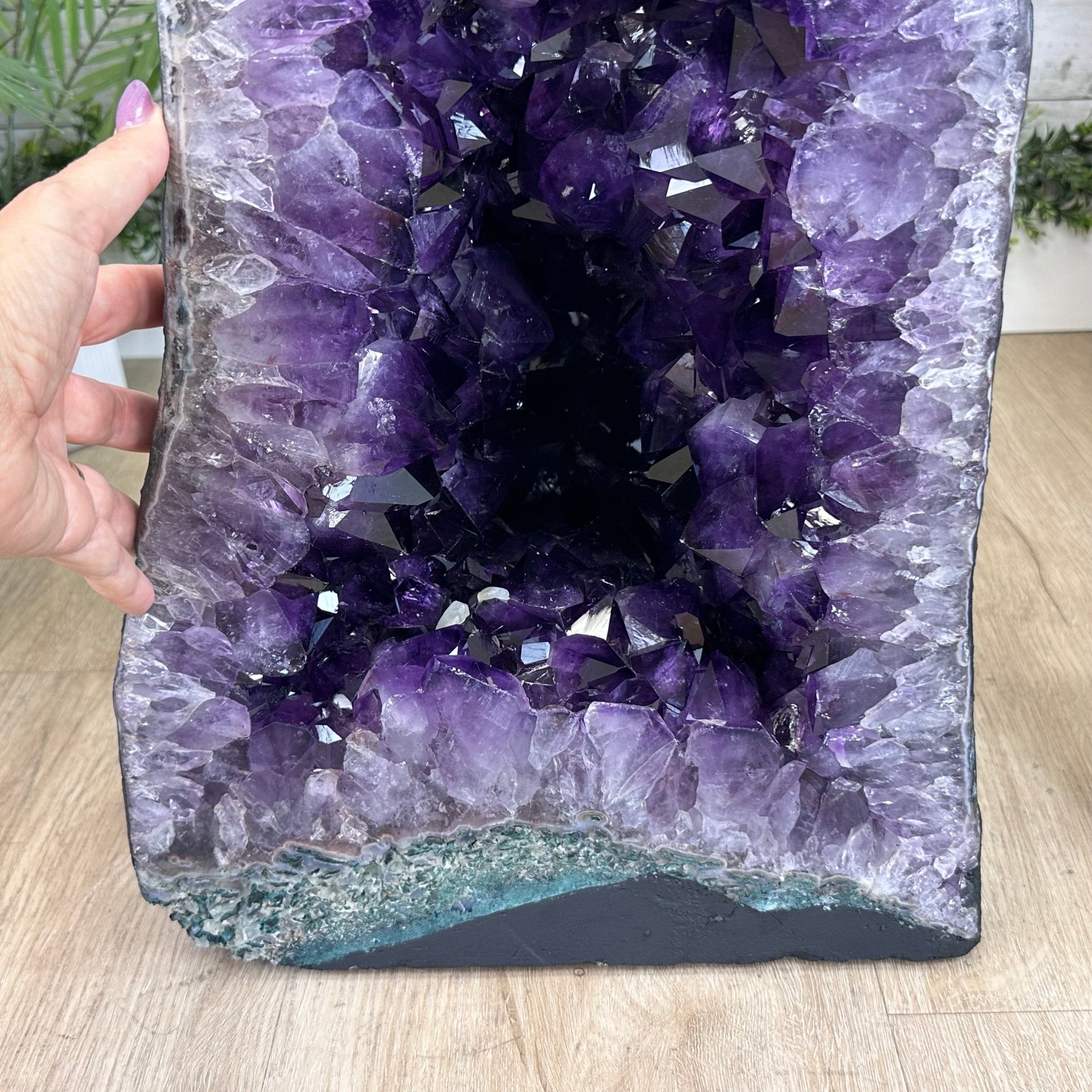 Super Quality Brazilian Amethyst Cathedral, 119.2 lbs & 26.1" Tall #5601 - 1329 - Brazil GemsBrazil GemsSuper Quality Brazilian Amethyst Cathedral, 119.2 lbs & 26.1" Tall #5601 - 1329Cathedrals5601 - 1329