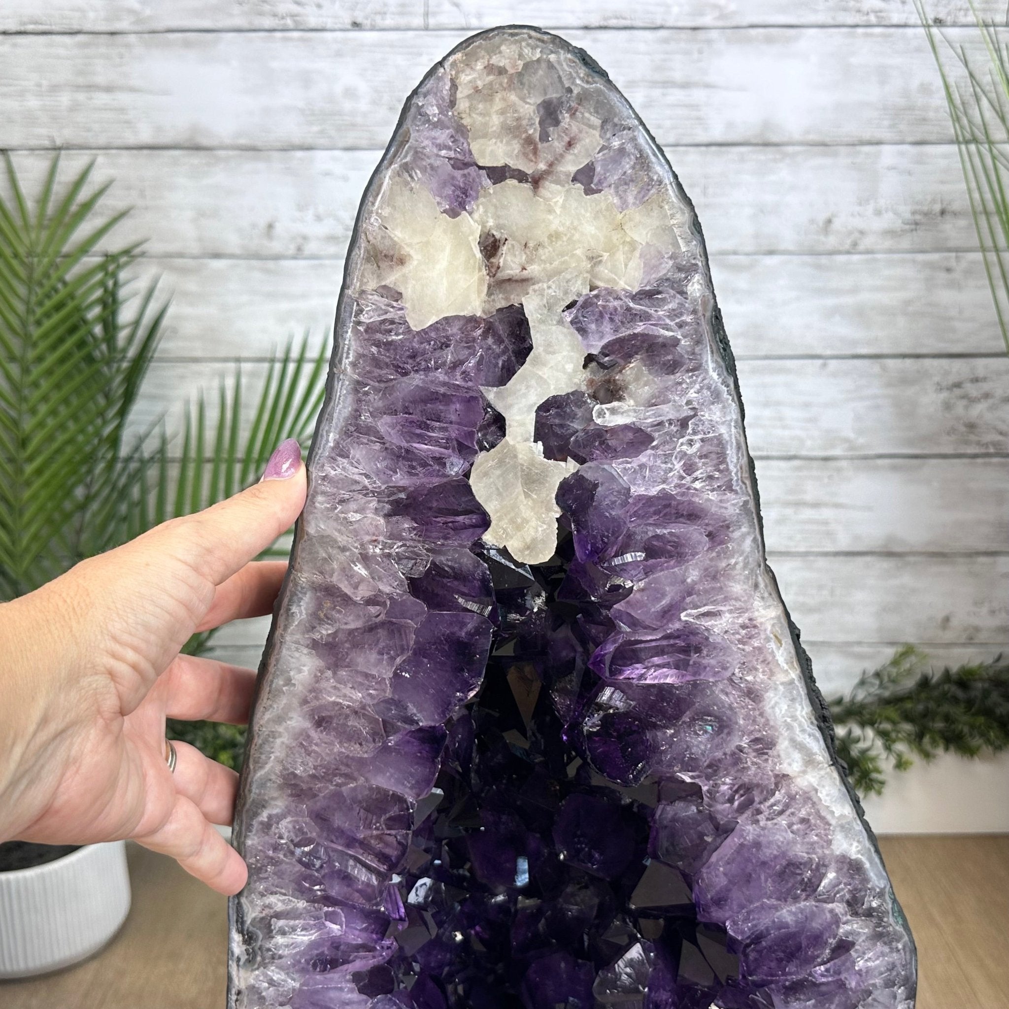 Super Quality Brazilian Amethyst Cathedral, 119.2 lbs & 26.1" Tall #5601 - 1329 - Brazil GemsBrazil GemsSuper Quality Brazilian Amethyst Cathedral, 119.2 lbs & 26.1" Tall #5601 - 1329Cathedrals5601 - 1329