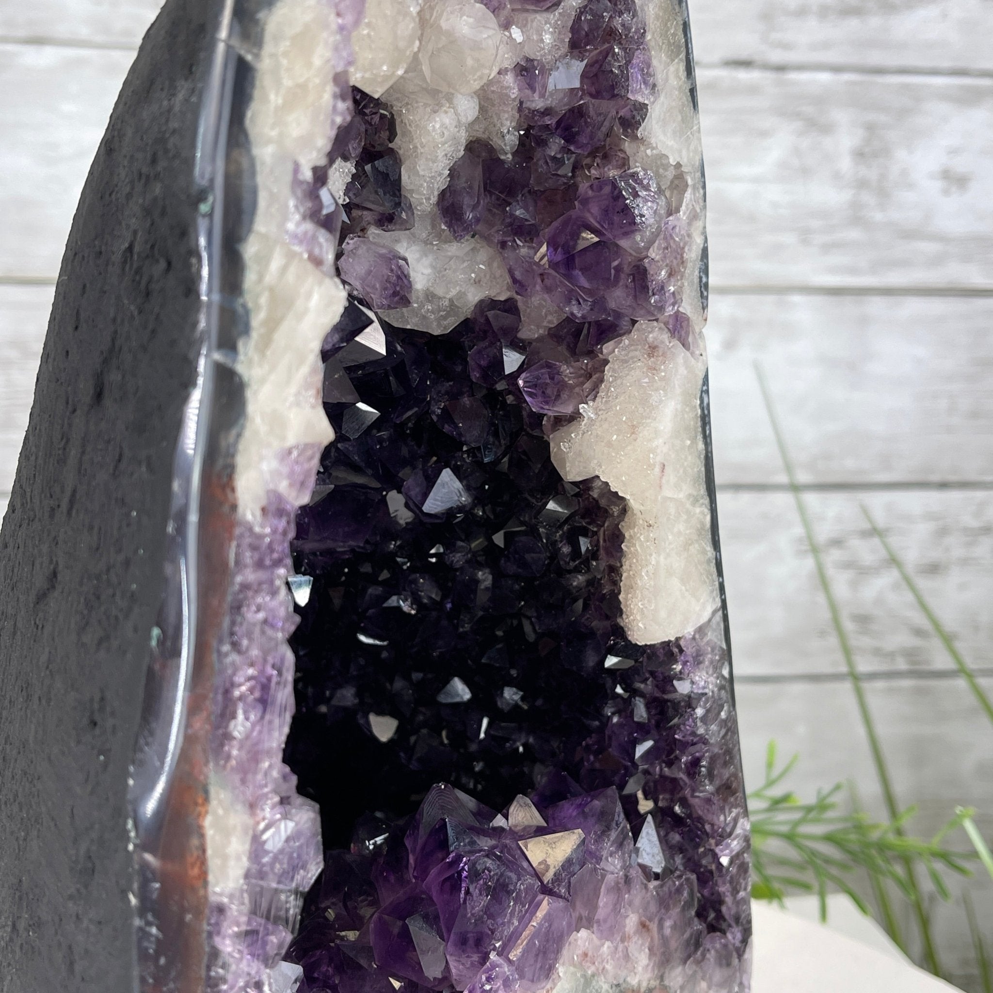 Super Quality Brazilian Amethyst Cathedral, 13 lbs & 10.8" Tall #5601-1111 by Brazil Gems - Brazil GemsBrazil GemsSuper Quality Brazilian Amethyst Cathedral, 13 lbs & 10.8" Tall #5601-1111 by Brazil GemsCathedrals5601-1111
