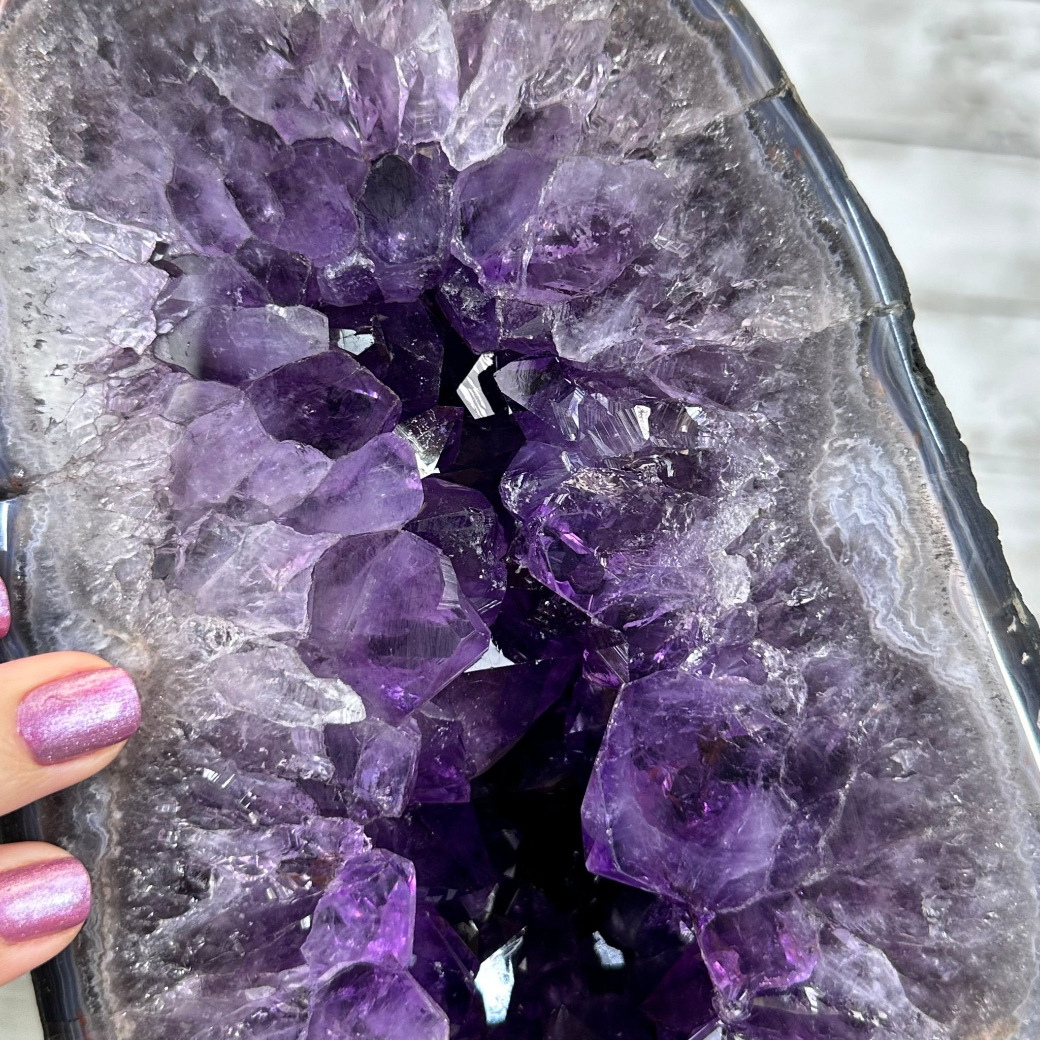 Super Quality Brazilian Amethyst Cathedral, 136 lbs & 37" Tall #5601-1303 - Brazil GemsBrazil GemsSuper Quality Brazilian Amethyst Cathedral, 136 lbs & 37" Tall #5601-1303Cathedrals5601-1303