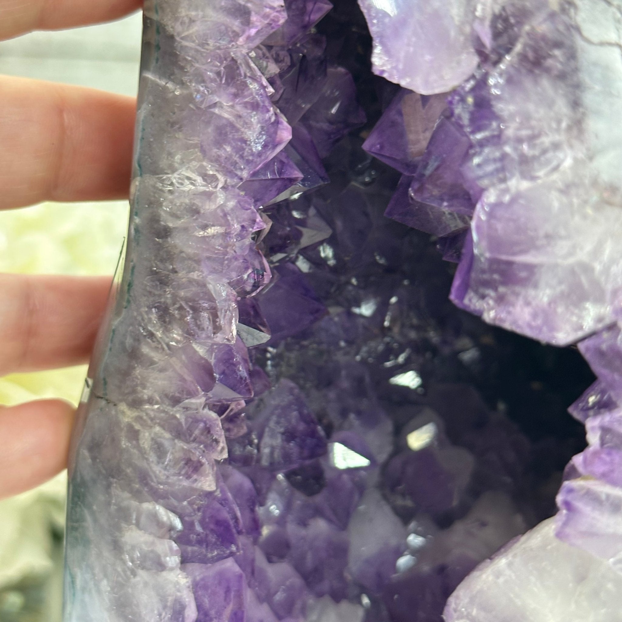 Super Quality Brazilian Amethyst Cathedral, 13.6 lbs & 9.6" Tall, Model #5601-0963 by Brazil Gems - Brazil GemsBrazil GemsSuper Quality Brazilian Amethyst Cathedral, 13.6 lbs & 9.6" Tall, Model #5601-0963 by Brazil GemsCathedrals5601-0963