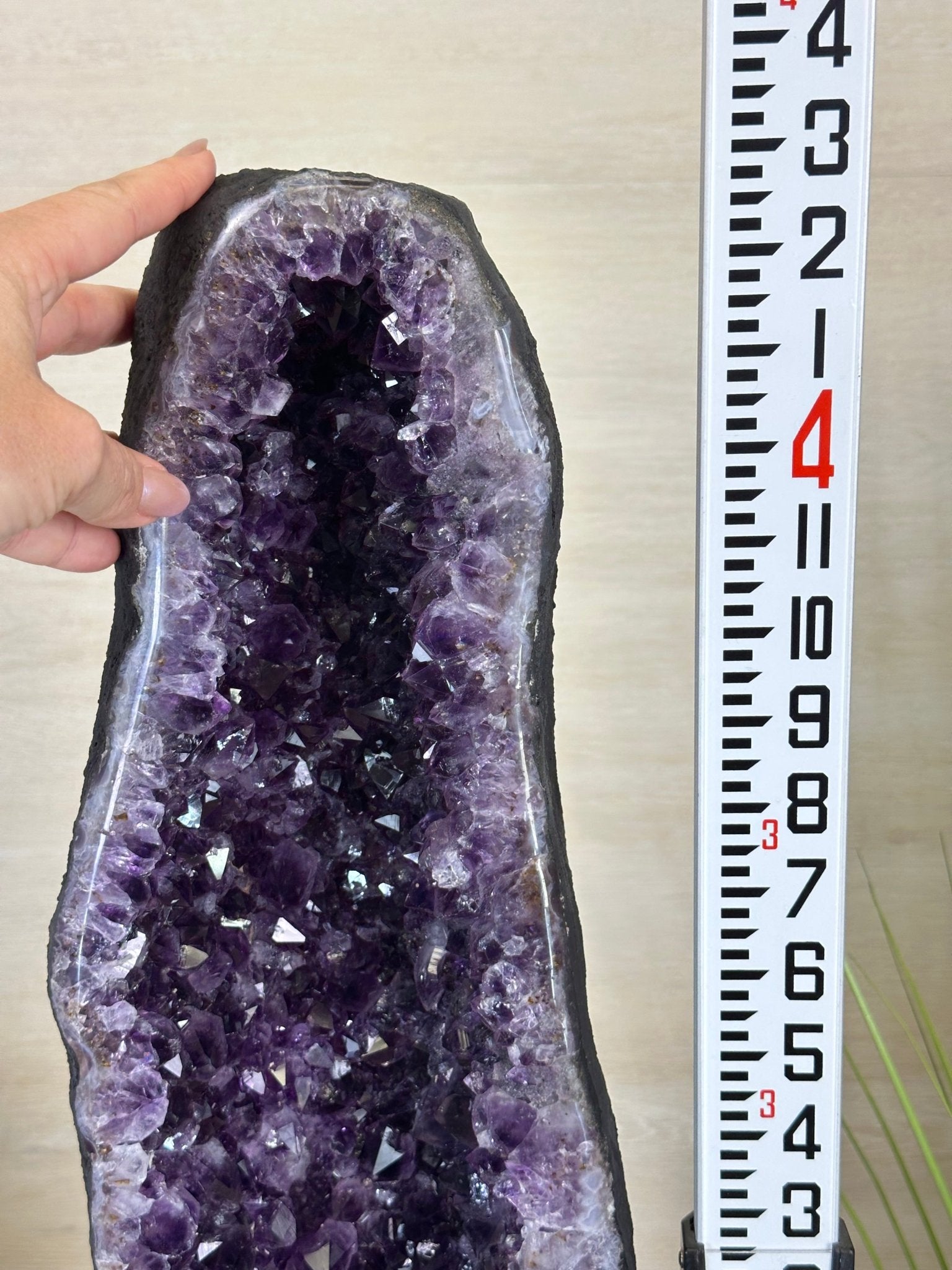 Super Quality Brazilian Amethyst Cathedral, 145.5 lbs & 4 Feet 2.8 Inches Tall #5601 - 1480 - Brazil GemsBrazil GemsSuper Quality Brazilian Amethyst Cathedral, 145.5 lbs & 4 Feet 2.8 Inches Tall #5601 - 1480Cathedrals5601 - 1480