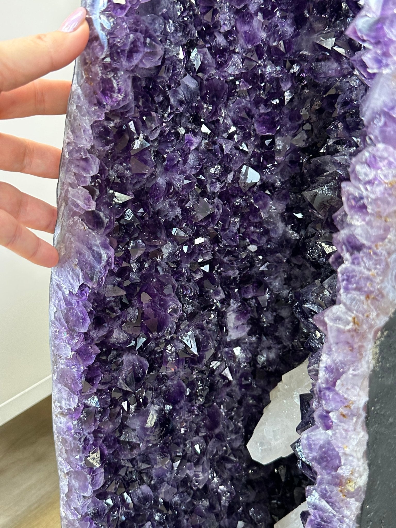 Super Quality Brazilian Amethyst Cathedral, 145.5 lbs & 4 Feet 2.8 Inches Tall #5601 - 1480 - Brazil GemsBrazil GemsSuper Quality Brazilian Amethyst Cathedral, 145.5 lbs & 4 Feet 2.8 Inches Tall #5601 - 1480Cathedrals5601 - 1480