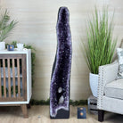 Super Quality Brazilian Amethyst Cathedral, 145.5 lbs & 4 Feet 2.8 Inches Tall #5601 - 1480 - Brazil GemsBrazil GemsSuper Quality Brazilian Amethyst Cathedral, 145.5 lbs & 4 Feet 2.8 Inches Tall #5601 - 1480Cathedrals5601 - 1480