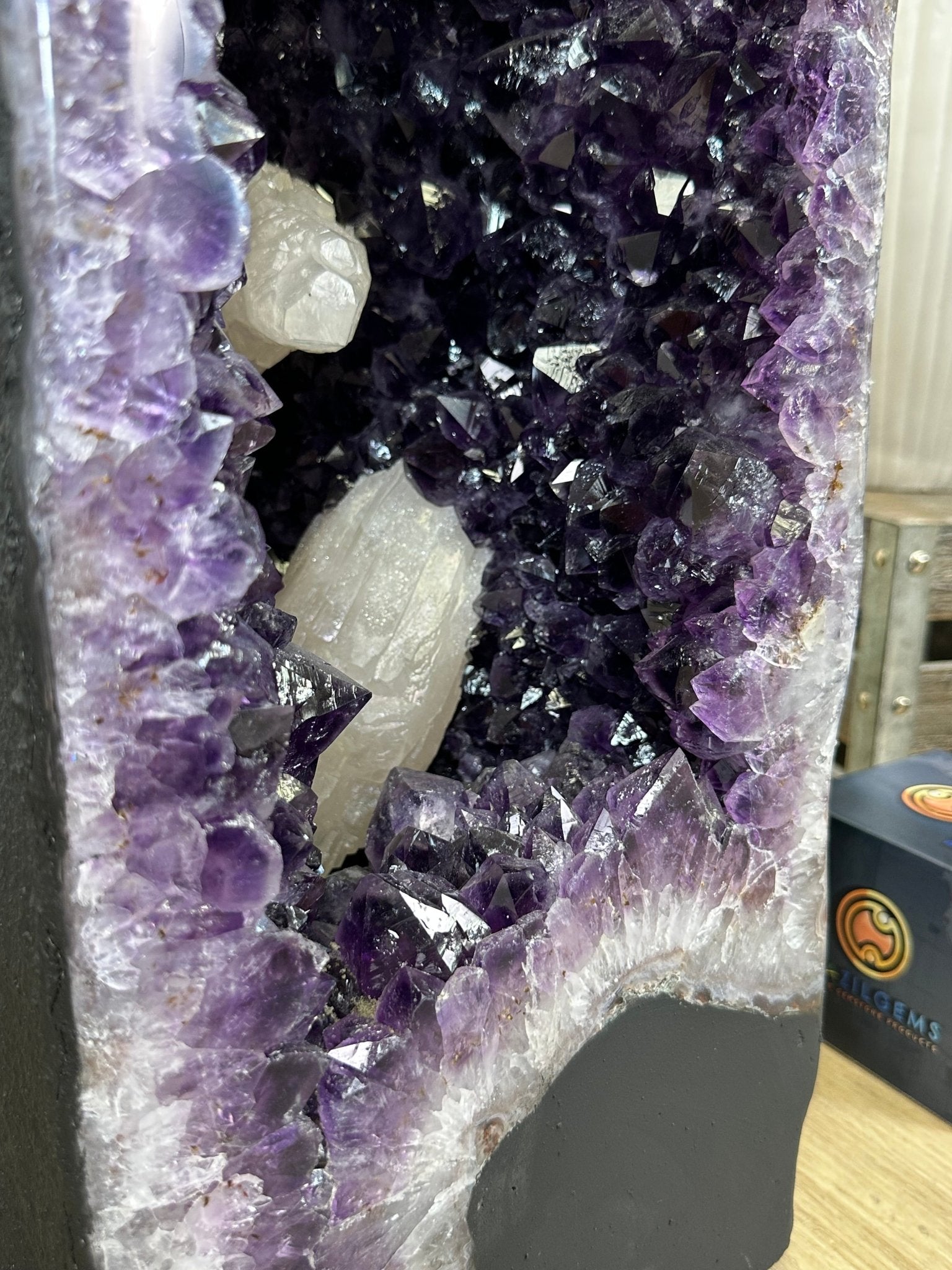 Super Quality Brazilian Amethyst Cathedral, 145.5 lbs & 4 Feet 2.8 Inches Tall #5601 - 1480 - Brazil GemsBrazil GemsSuper Quality Brazilian Amethyst Cathedral, 145.5 lbs & 4 Feet 2.8 Inches Tall #5601 - 1480Cathedrals5601 - 1480