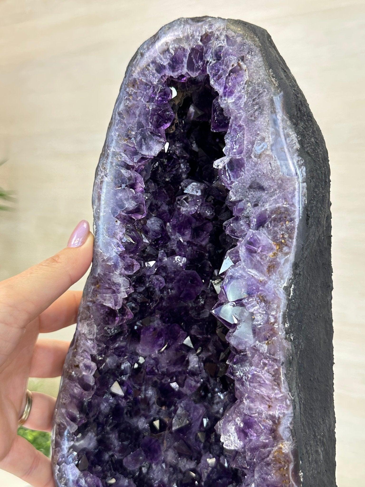 Super Quality Brazilian Amethyst Cathedral, 145.5 lbs & 4 Feet 2.8 Inches Tall #5601 - 1480 - Brazil GemsBrazil GemsSuper Quality Brazilian Amethyst Cathedral, 145.5 lbs & 4 Feet 2.8 Inches Tall #5601 - 1480Cathedrals5601 - 1480