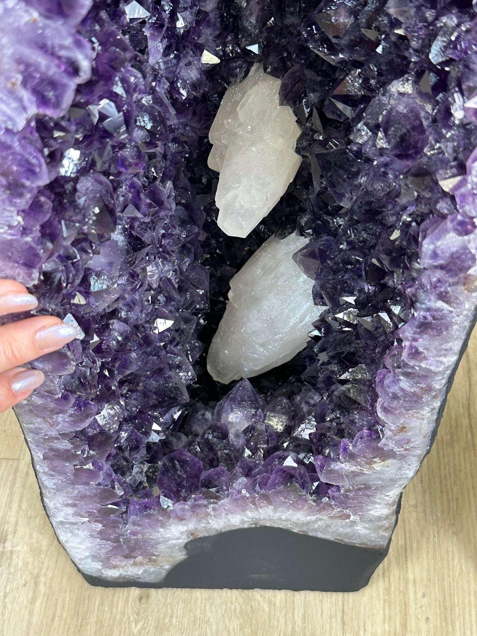 Super Quality Brazilian Amethyst Cathedral, 145.5 lbs & 4 Feet 2.8 Inches Tall #5601 - 1480 - Brazil GemsBrazil GemsSuper Quality Brazilian Amethyst Cathedral, 145.5 lbs & 4 Feet 2.8 Inches Tall #5601 - 1480Cathedrals5601 - 1480