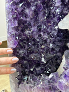 Super Quality Brazilian Amethyst Cathedral, 145.5 lbs & 4 Feet 2.8 Inches Tall #5601 - 1480 - Brazil GemsBrazil GemsSuper Quality Brazilian Amethyst Cathedral, 145.5 lbs & 4 Feet 2.8 Inches Tall #5601 - 1480Cathedrals5601 - 1480