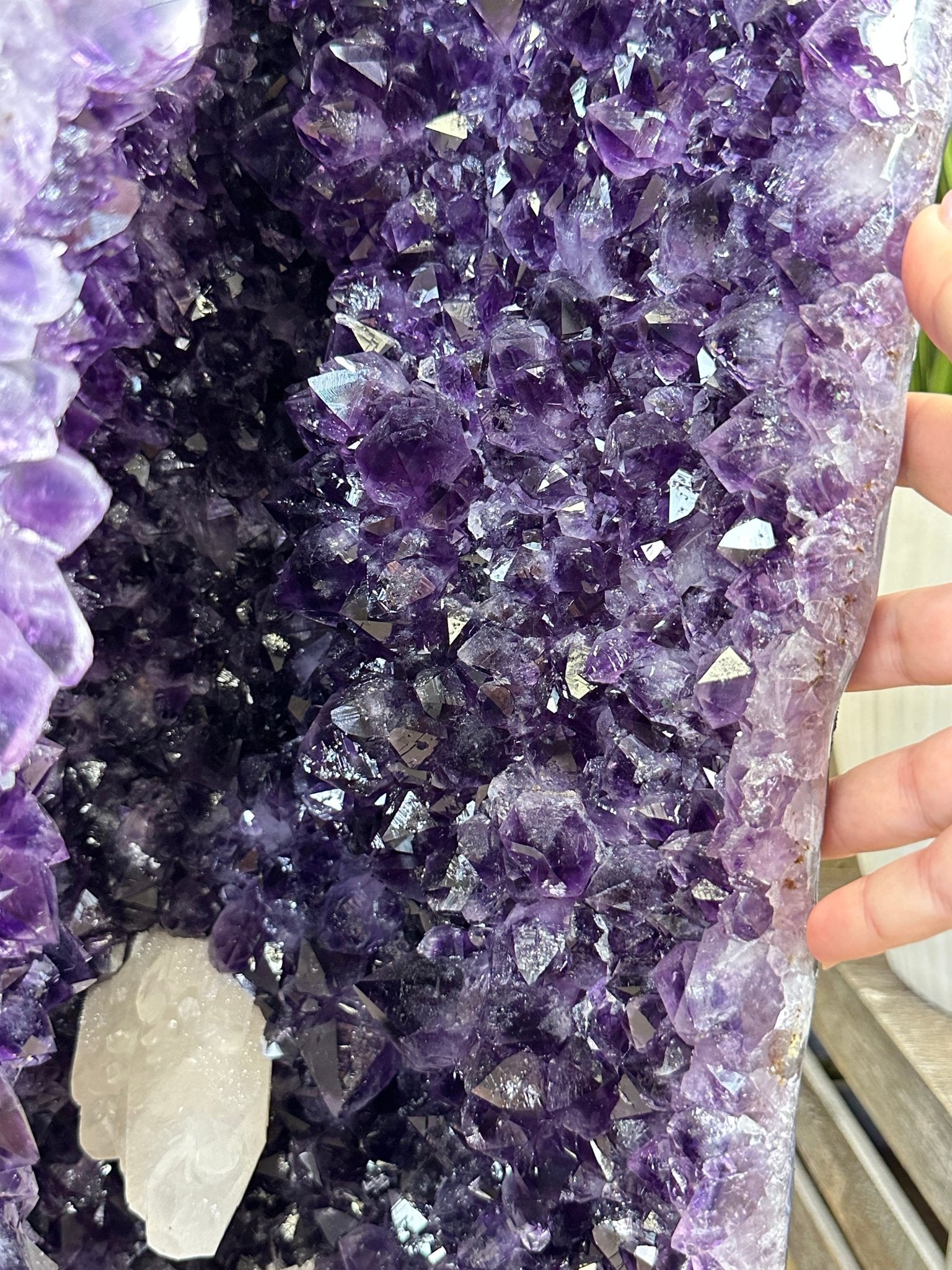 Super Quality Brazilian Amethyst Cathedral, 145.5 lbs & 4 Feet 2.8 Inches Tall #5601 - 1480 - Brazil GemsBrazil GemsSuper Quality Brazilian Amethyst Cathedral, 145.5 lbs & 4 Feet 2.8 Inches Tall #5601 - 1480Cathedrals5601 - 1480