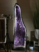 Super Quality Brazilian Amethyst Cathedral, 176.4 lbs & 3 Feet 9.3 Inches Tall #5601 - 1484 - Brazil GemsBrazil GemsSuper Quality Brazilian Amethyst Cathedral, 176.4 lbs & 3 Feet 9.3 Inches Tall #5601 - 1484Cathedrals5601 - 1484