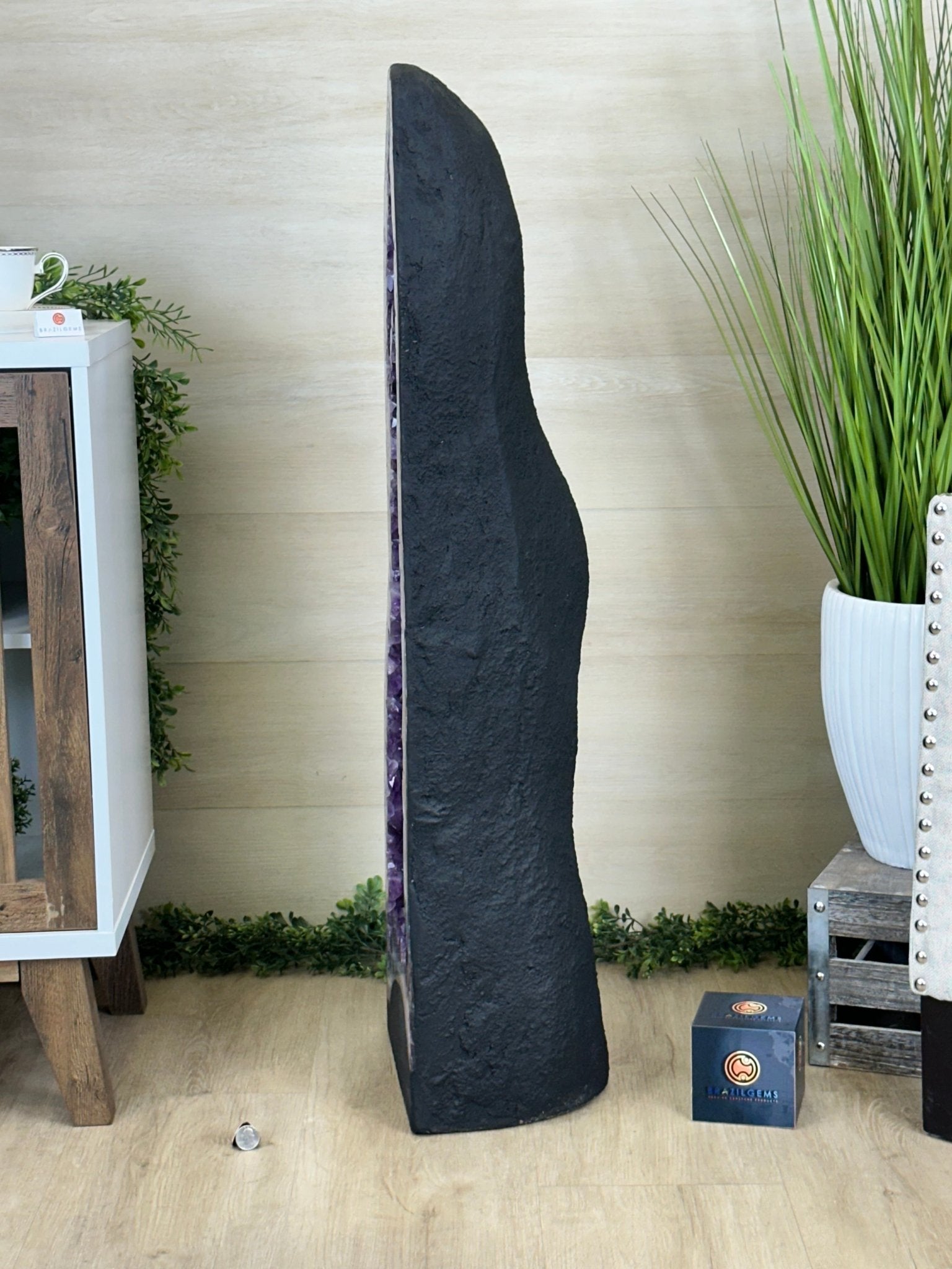 Super Quality Brazilian Amethyst Cathedral, 180.8 lbs & 3 Feet 5.1 Inches Tall #5601 - 1489 - Brazil GemsBrazil GemsSuper Quality Brazilian Amethyst Cathedral, 180.8 lbs & 3 Feet 5.1 Inches Tall #5601 - 1489Cathedrals5601 - 1489
