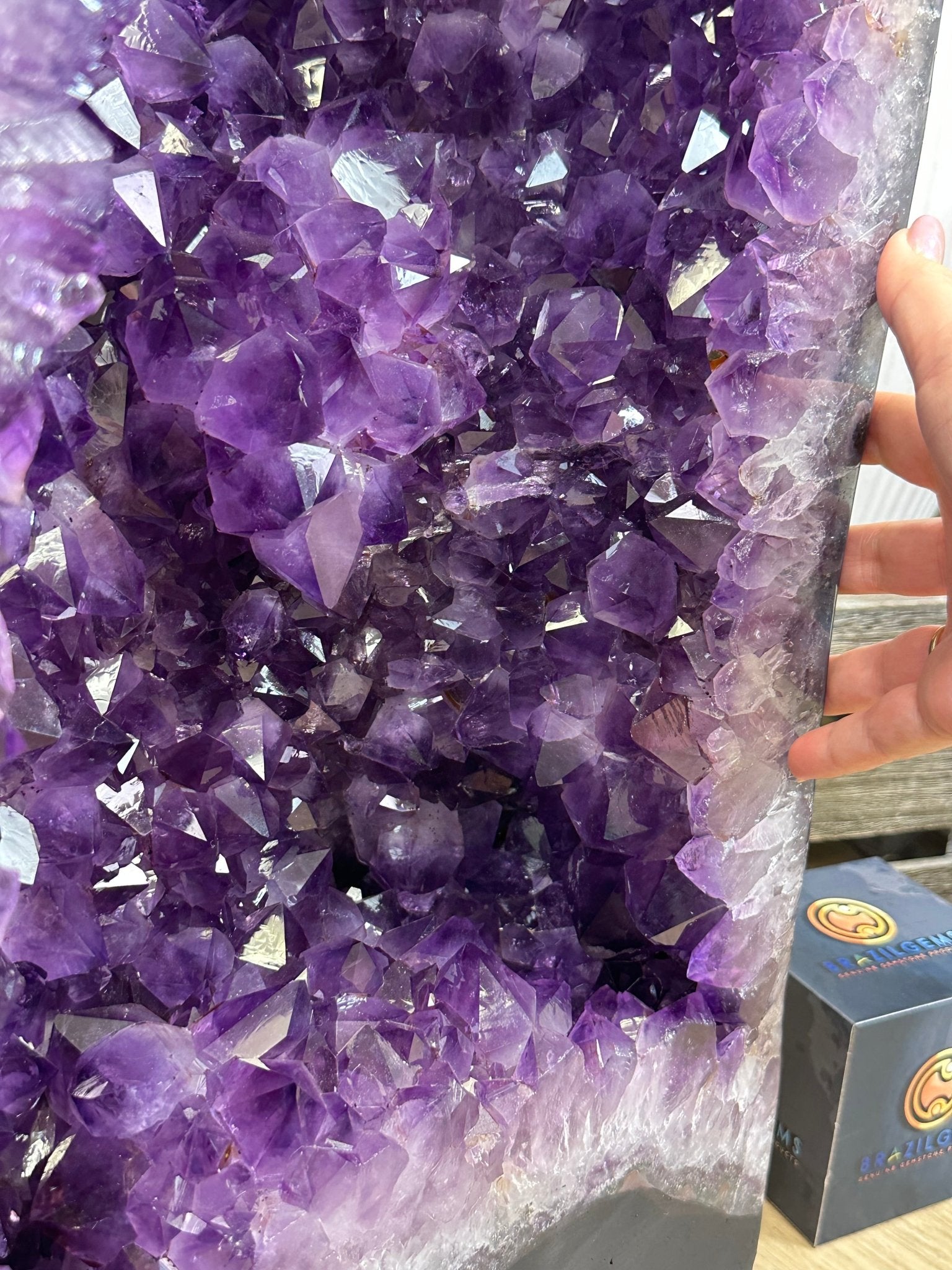 Super Quality Brazilian Amethyst Cathedral, 180.8 lbs & 3 Feet 5.1 Inches Tall #5601 - 1489 - Brazil GemsBrazil GemsSuper Quality Brazilian Amethyst Cathedral, 180.8 lbs & 3 Feet 5.1 Inches Tall #5601 - 1489Cathedrals5601 - 1489