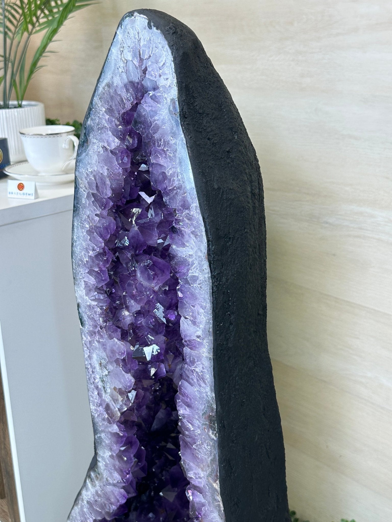 Super Quality Brazilian Amethyst Cathedral, 180.8 lbs & 3 Feet 5.1 Inches Tall #5601 - 1489 - Brazil GemsBrazil GemsSuper Quality Brazilian Amethyst Cathedral, 180.8 lbs & 3 Feet 5.1 Inches Tall #5601 - 1489Cathedrals5601 - 1489