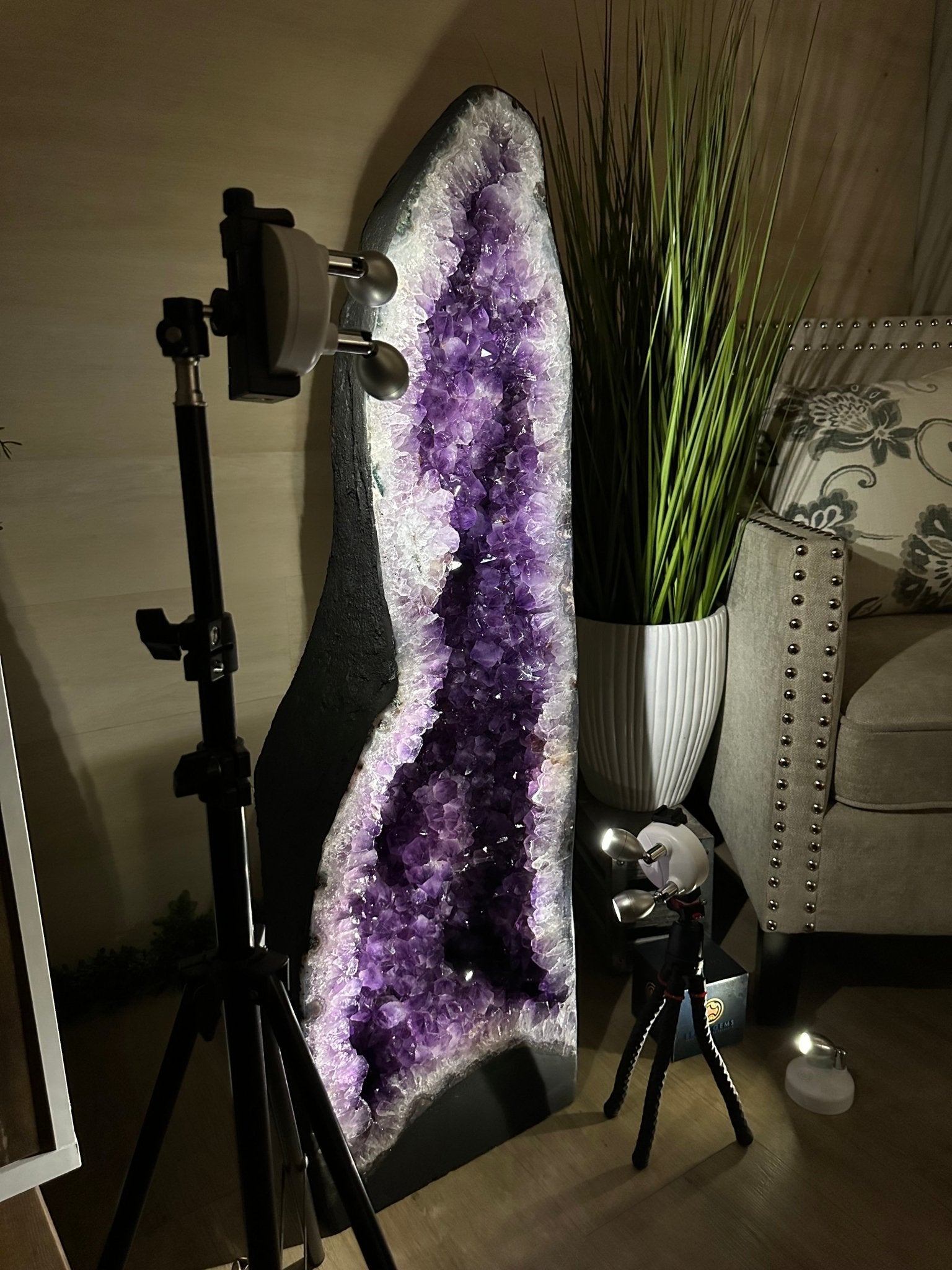 Super Quality Brazilian Amethyst Cathedral, 180.8 lbs & 3 Feet 5.1 Inches Tall #5601 - 1489 - Brazil GemsBrazil GemsSuper Quality Brazilian Amethyst Cathedral, 180.8 lbs & 3 Feet 5.1 Inches Tall #5601 - 1489Cathedrals5601 - 1489