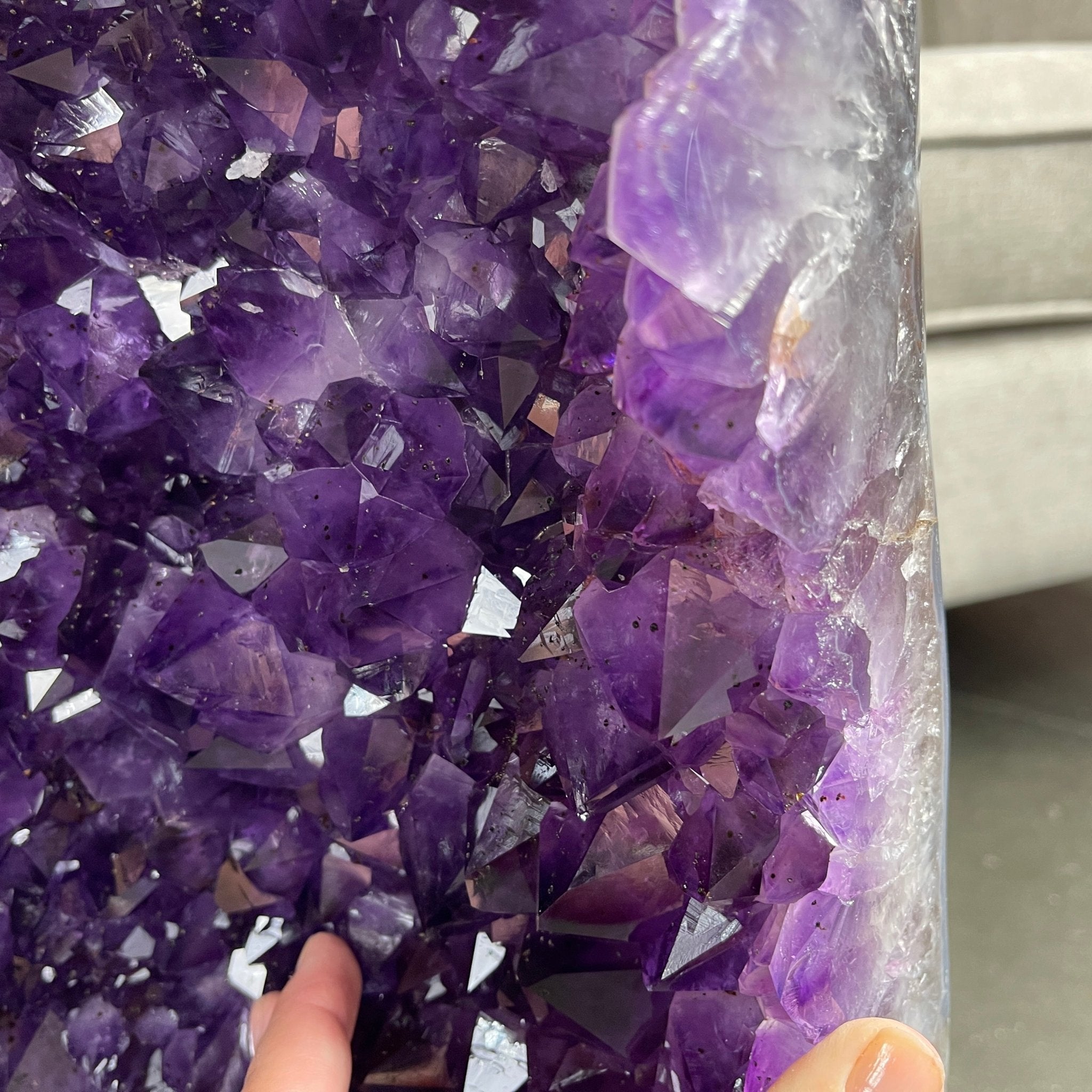 Super Quality Brazilian Amethyst Cathedral, 29” tall & 185.2 lbs #5601-0532 by Brazil Gems - Brazil GemsBrazil GemsSuper Quality Brazilian Amethyst Cathedral, 29” tall & 185.2 lbs #5601-0532 by Brazil GemsCathedrals5601-0532